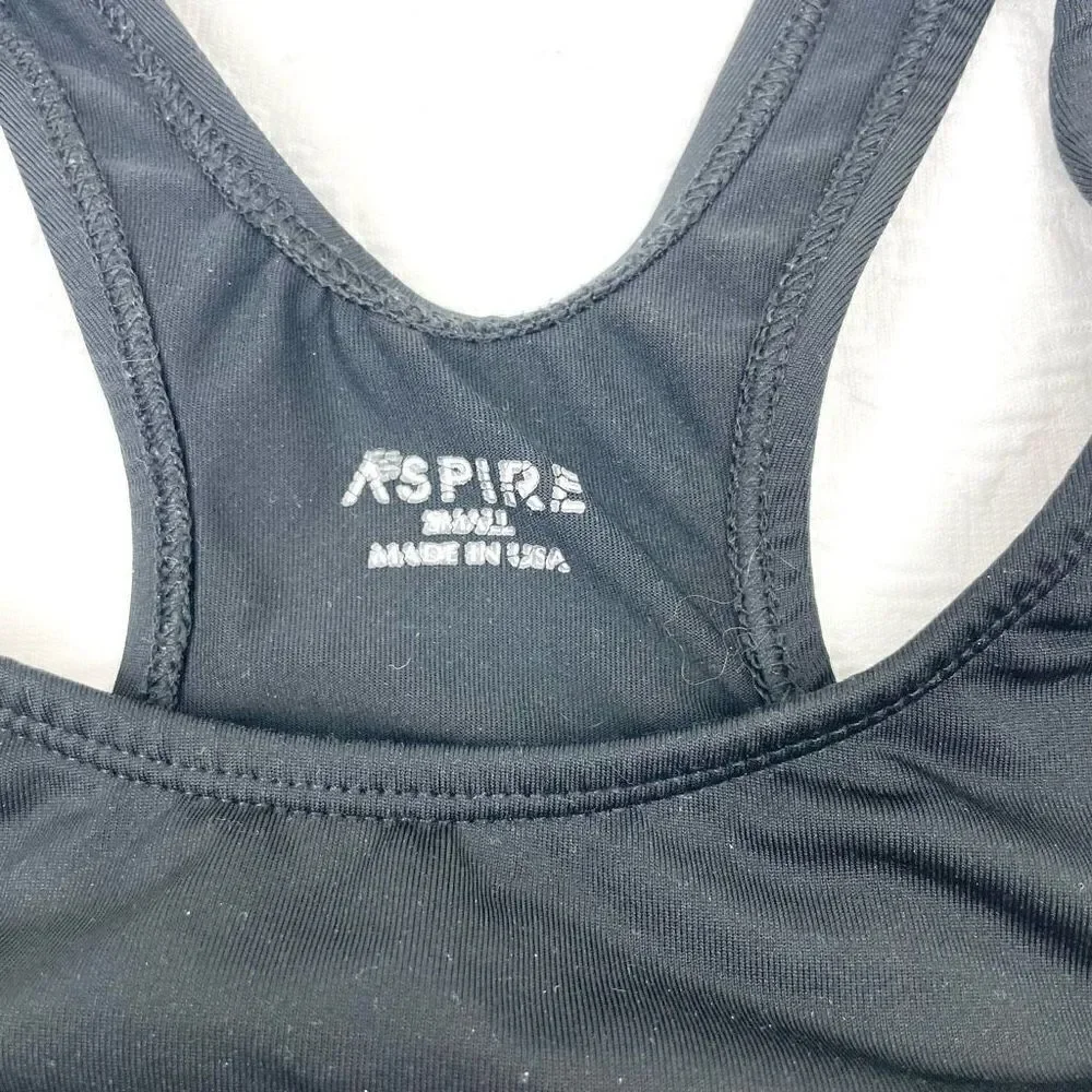 BUY 1 GET 1 FREE Aspire small black sports bra